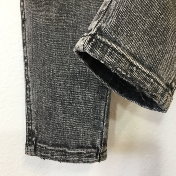 FREE PEOPLE Super Skinny Faded Black Jeans - Picture 7 of 13